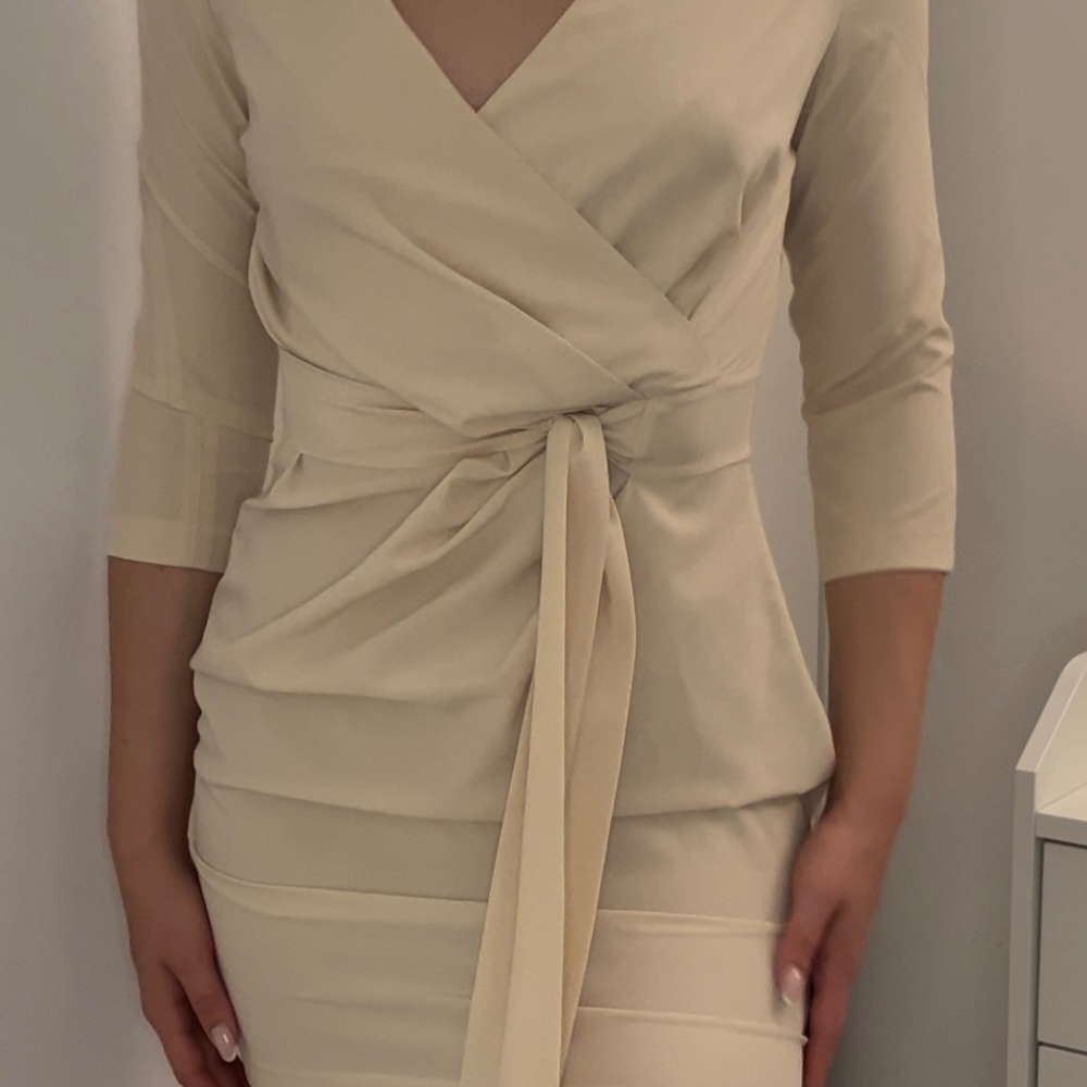 Beige dress